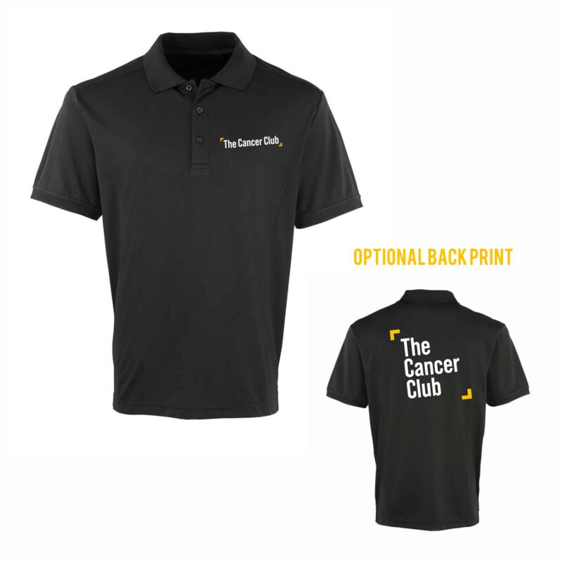 The Cancer Club Golf Polo Shirt Thumbnail